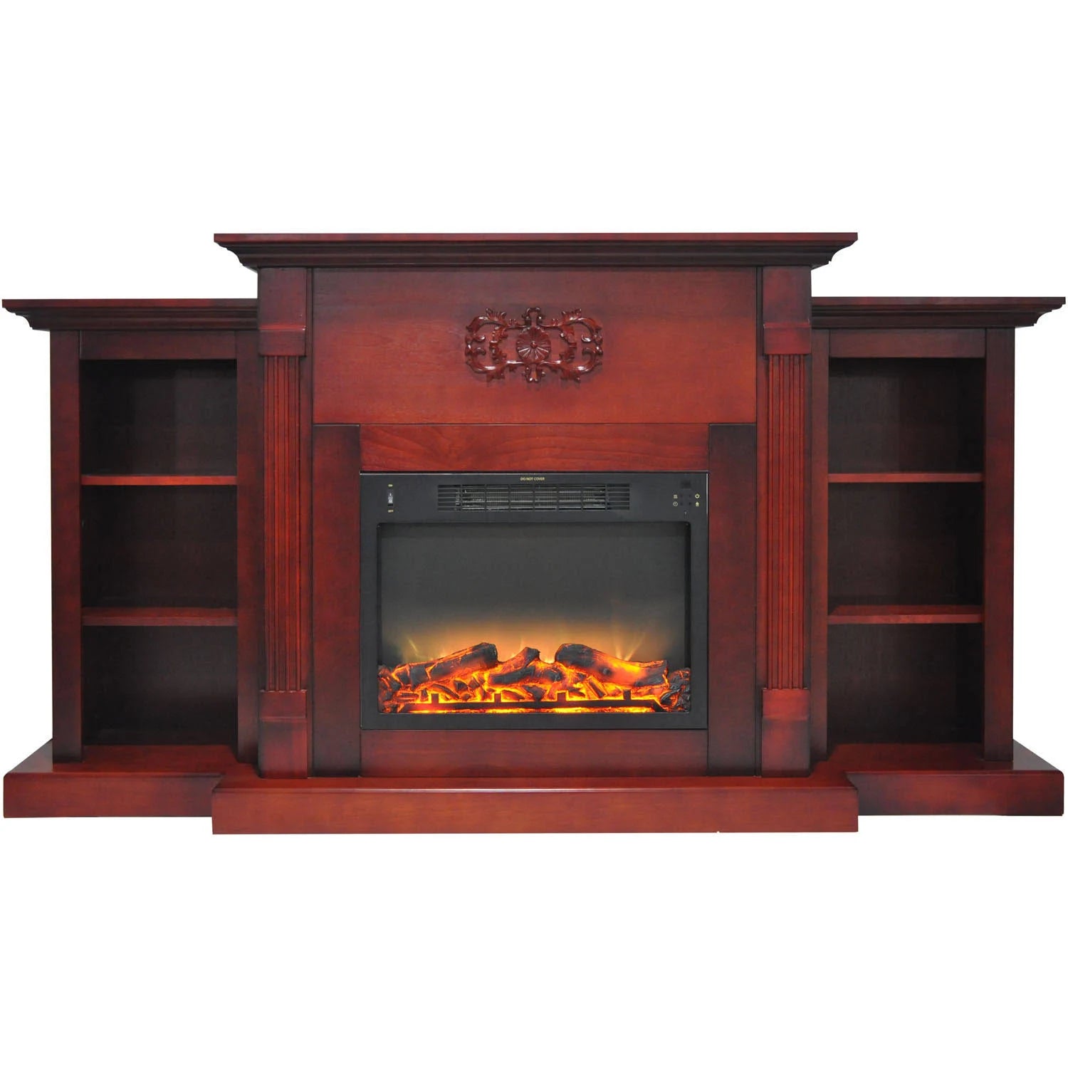 Cherry Floor-standing Electric Fireplace U974092