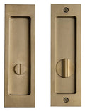 Stainless Steel Mortise Pocket Door Privacy Latch with Straight Turn Piece J874