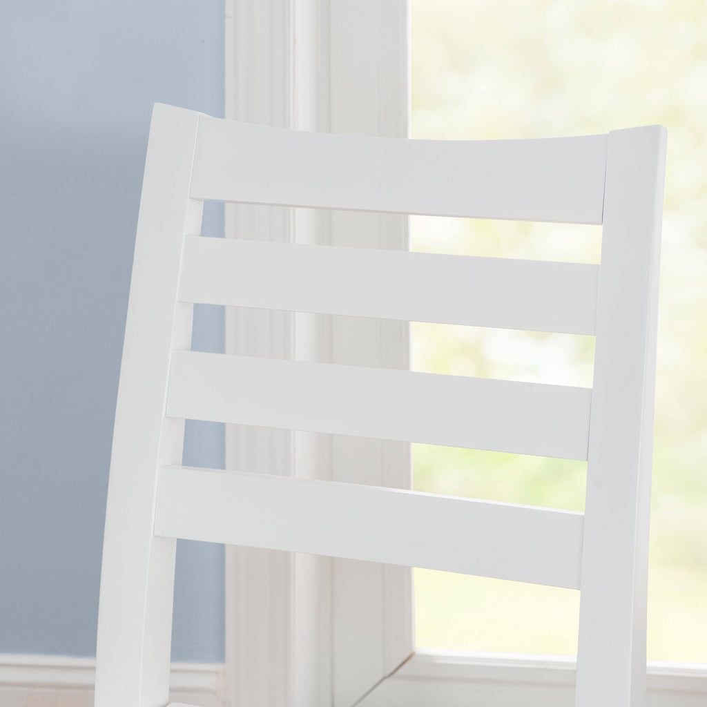 White Counter Stool Set of Two G410