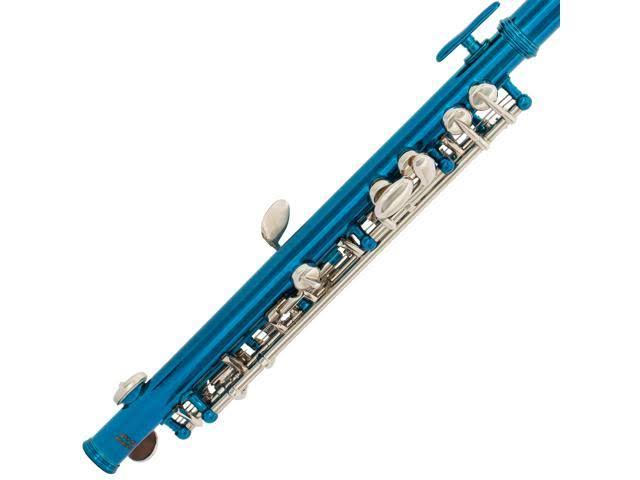 Sky Blue Lacquer C Piccolo with Nickel Keys and Deluxe Case K39870