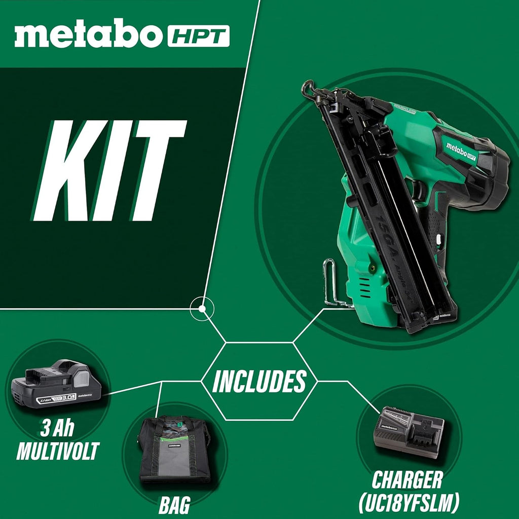 18V Brushless 15 Gauge Cordless Finish Nailer Kit G894966