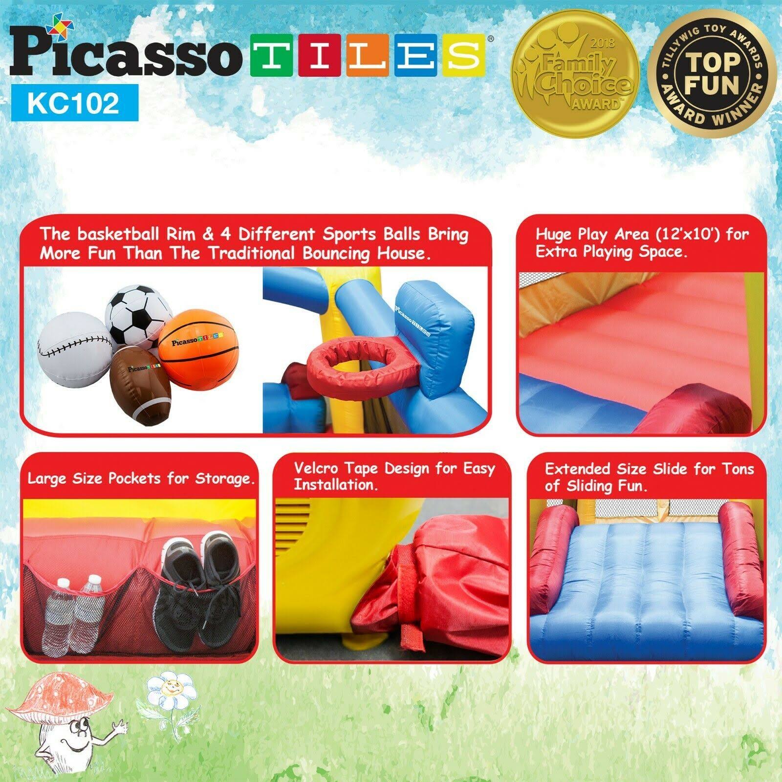 Inflatable Bouncer Jumping House with Slide Z634529