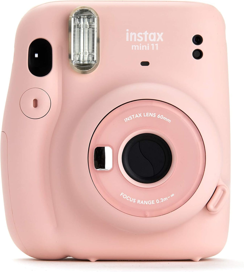 Instant Camera Bundle with Twin Pack Instant Film (60 Sheets) and Case J80443