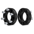 2Pcs 1.5" 6x5.5 Black Hub Wheel Spacers I124235