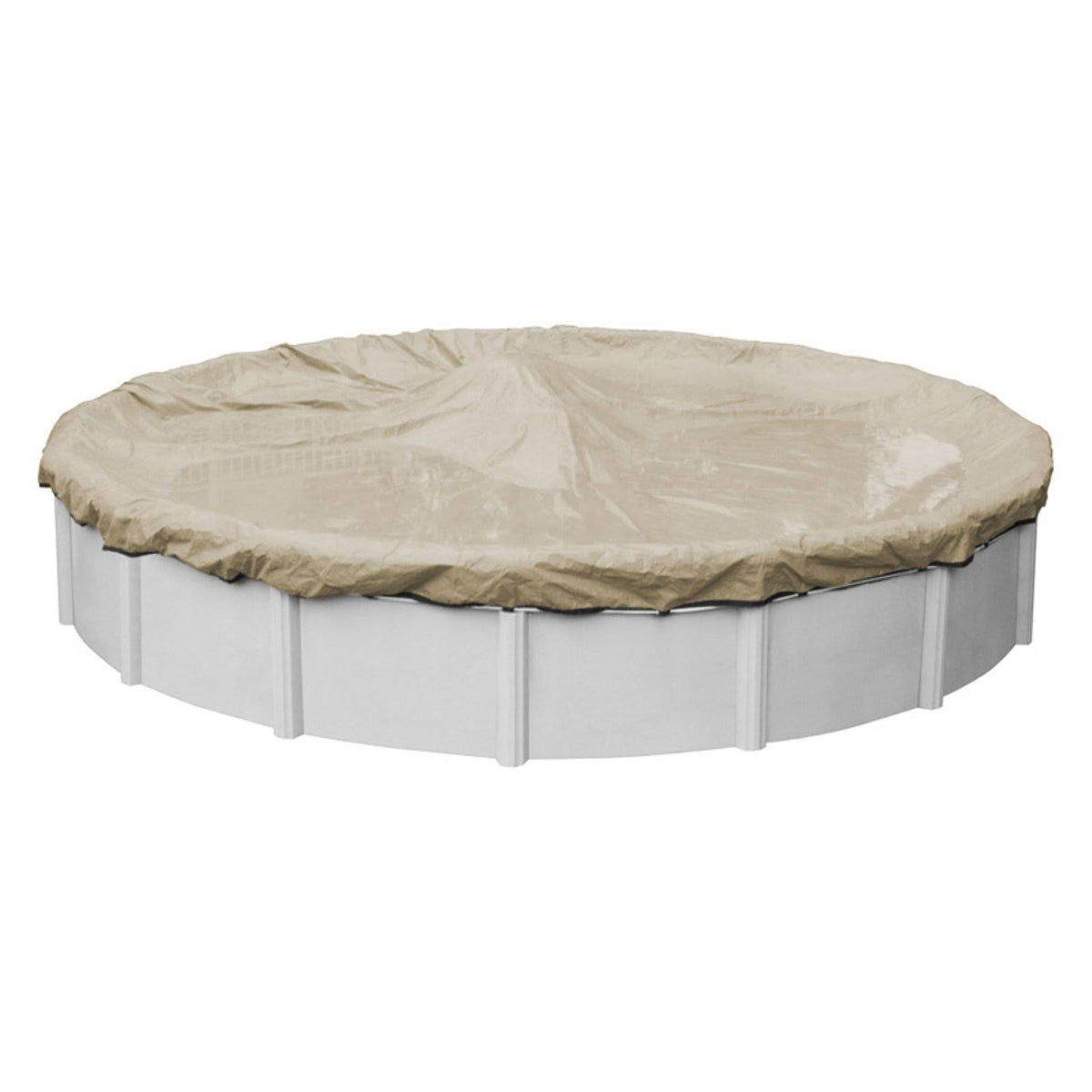 Tan Round Winter Pool Cover V28617