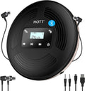 Portable CD Player with Bluetooth FM Transmitter Rechargeable Built-in 1800mah Lithium Battery U288