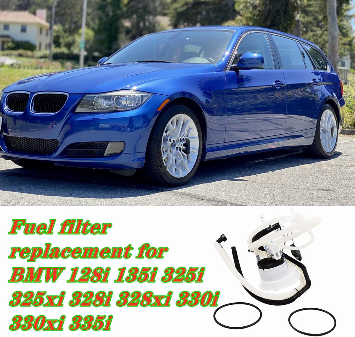 Fuel Filter with Sending Unit Pressure Regulator Pack of 2 L5710