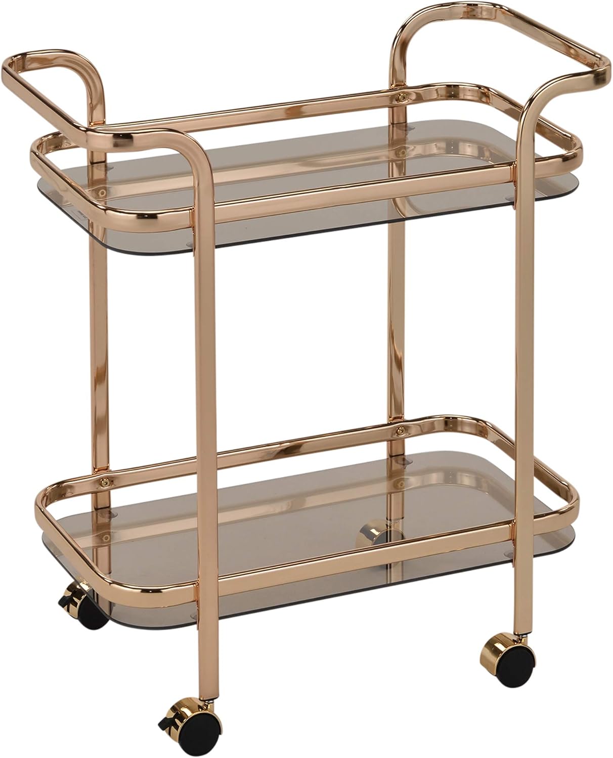 2-Tier Gold Bar Cart C85198