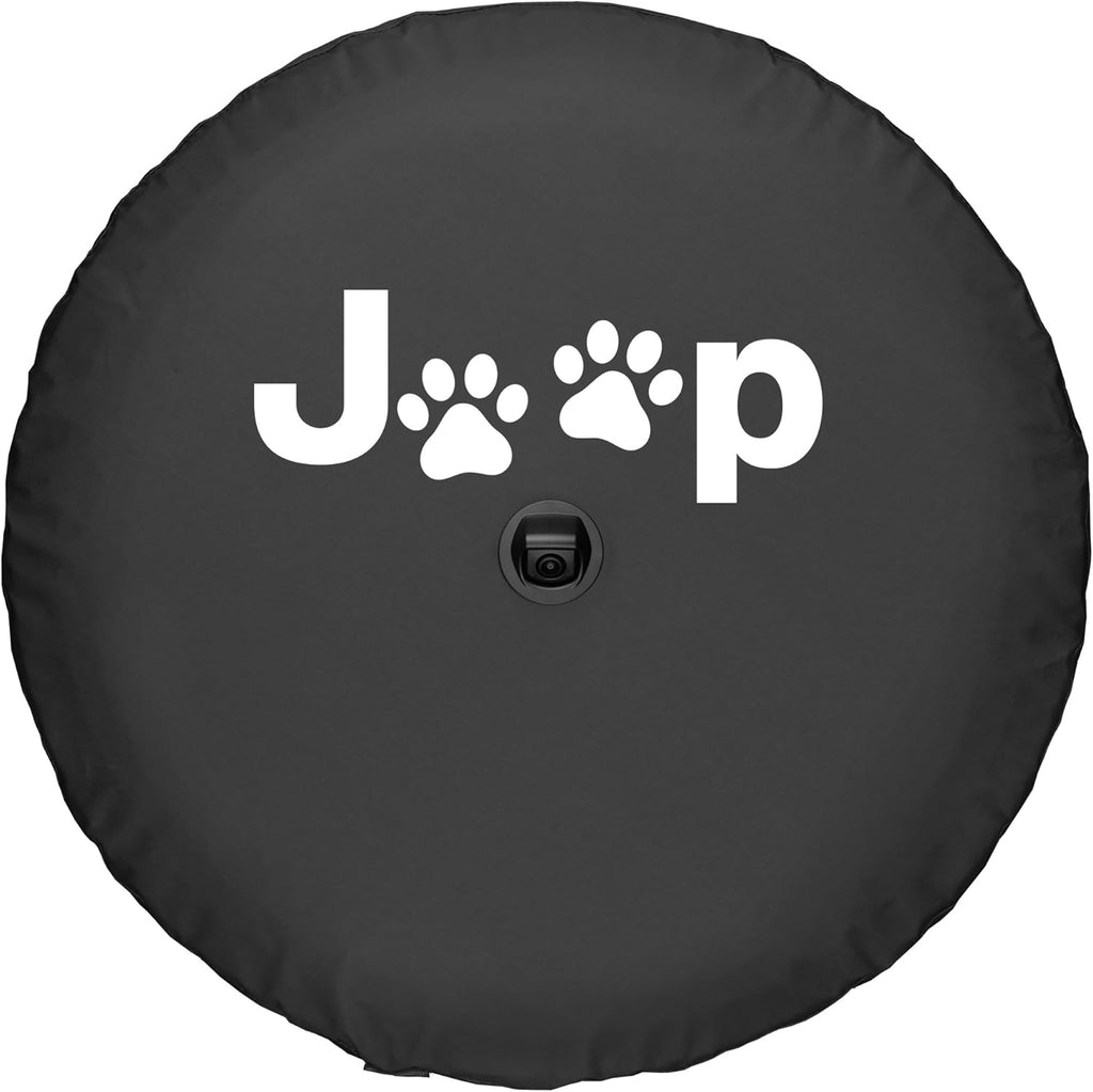 32" Soft Tire Cover for Jeep Wrangler JL with Back-up Camera Pack of 2 T211685