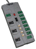 12 Outlet Surge Protector with 10 ft Cord R721