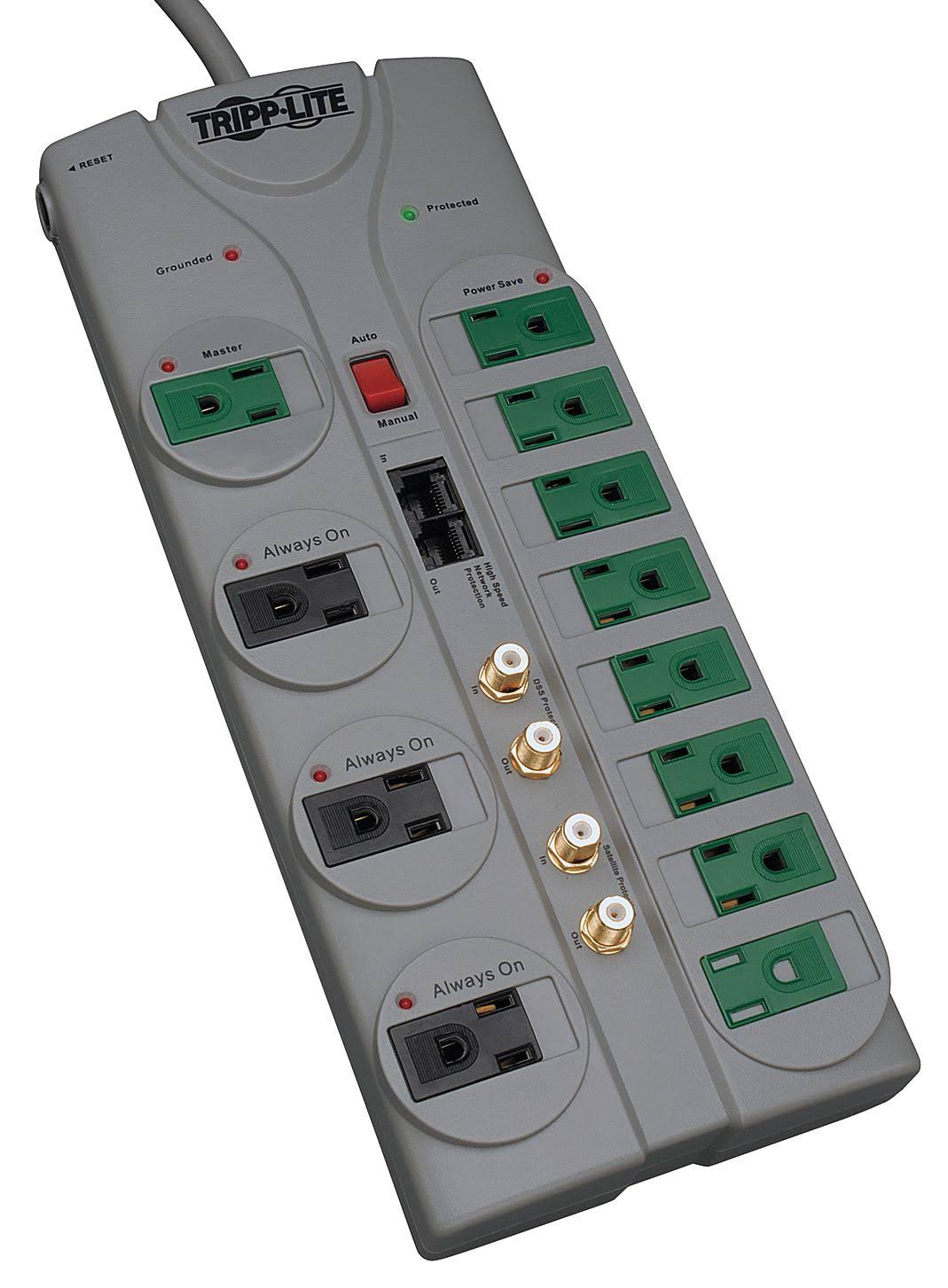 12 Outlet Surge Protector with 10 ft Cord R721