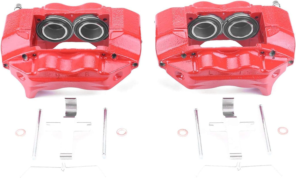 Powder Coated Front Brake Caliper Pair V8727