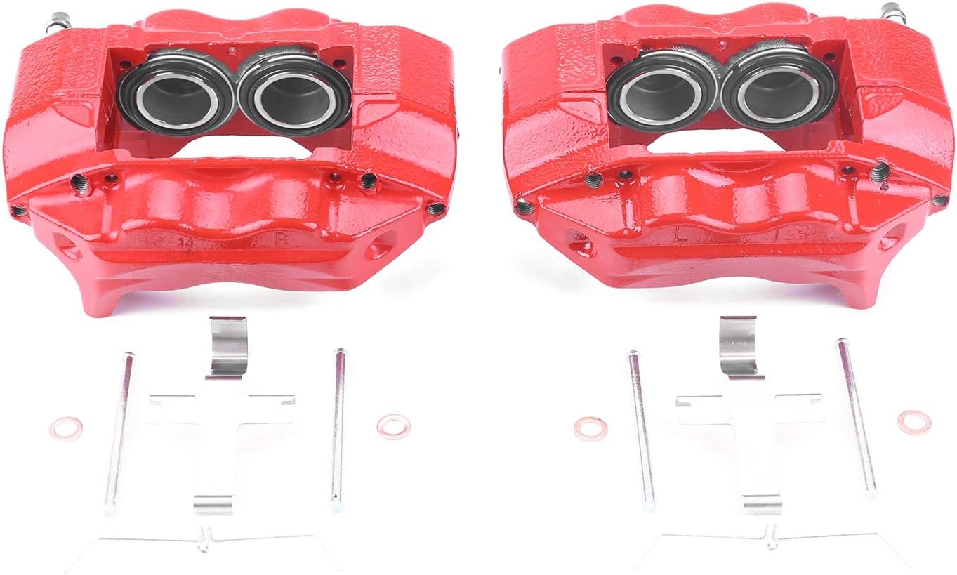 Powder Coated Front Brake Caliper Pair V8727