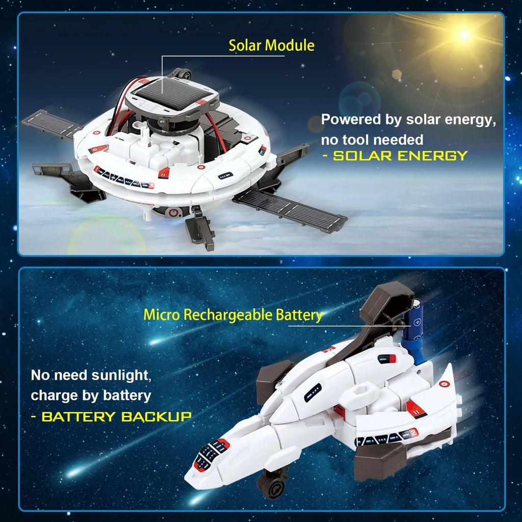 6-in-1 Solar Robot STEM Science Kits X18740