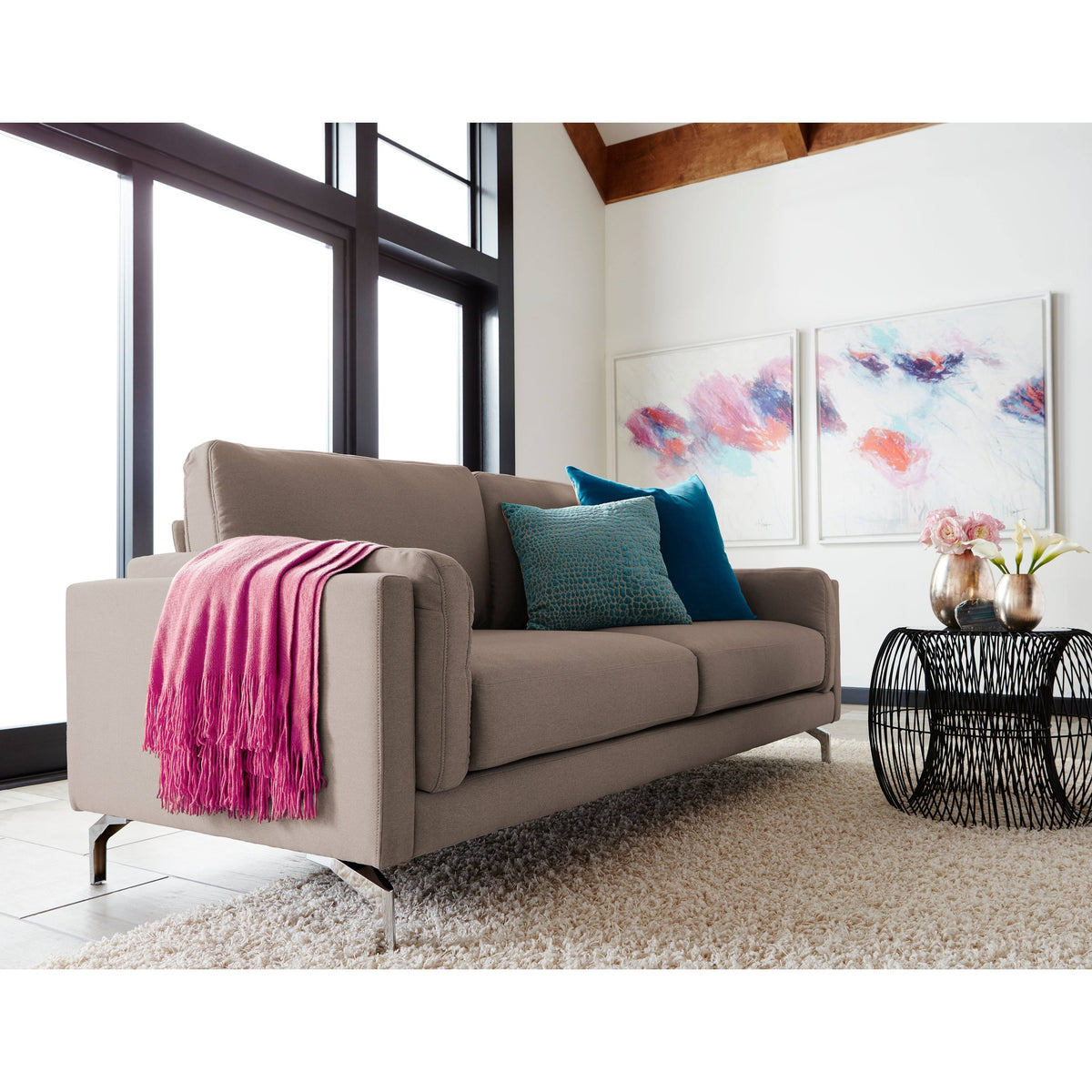 Cream Sofa S9302
