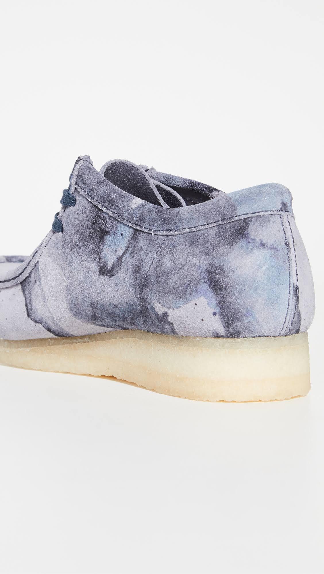 Blue Camo Wallabee Shoes I592