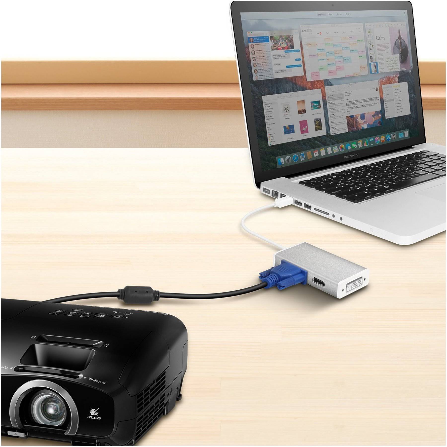 Aluminum Mini DisplayPort to Monitor Adapter H7836