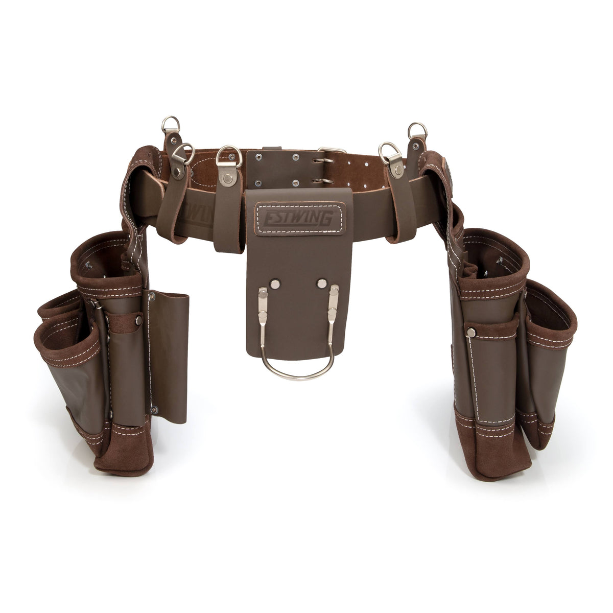 14-Pocket Leather Tool Apron E997