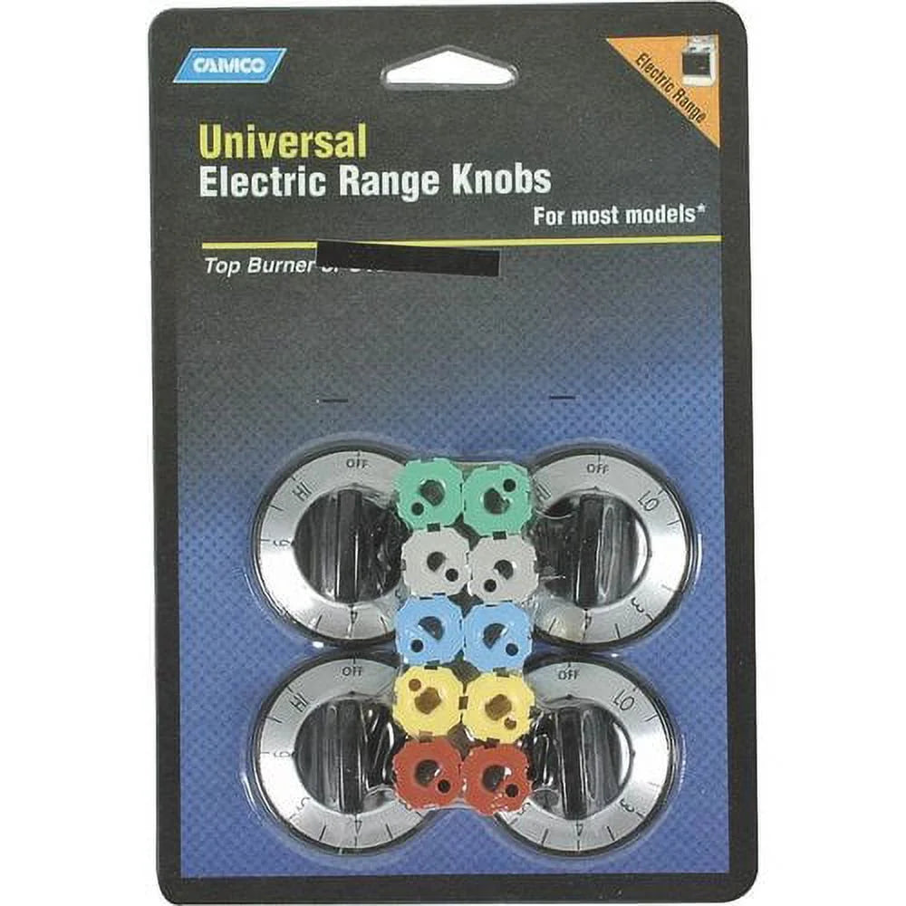 Chrome Electric Range Burner Knob T547