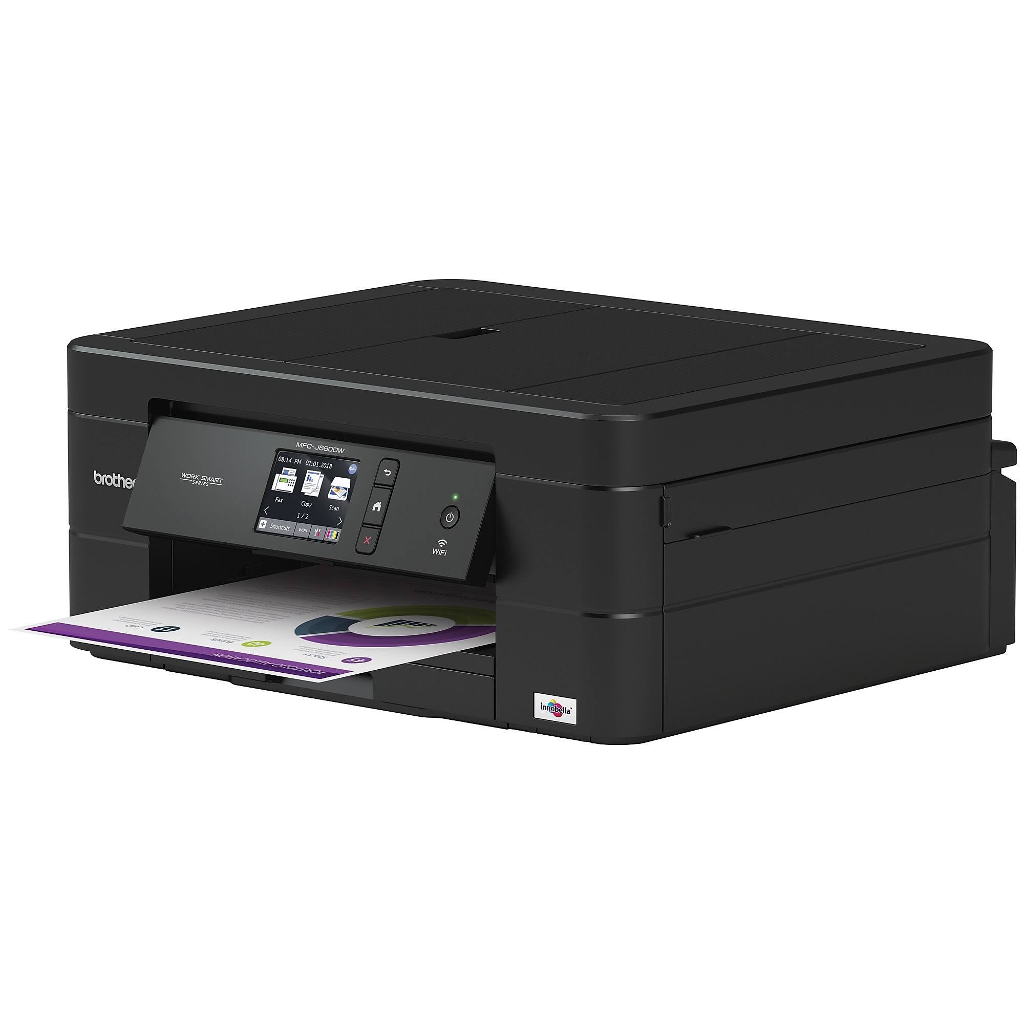 Black Wireless All-in-One Inkjet Printer V47629