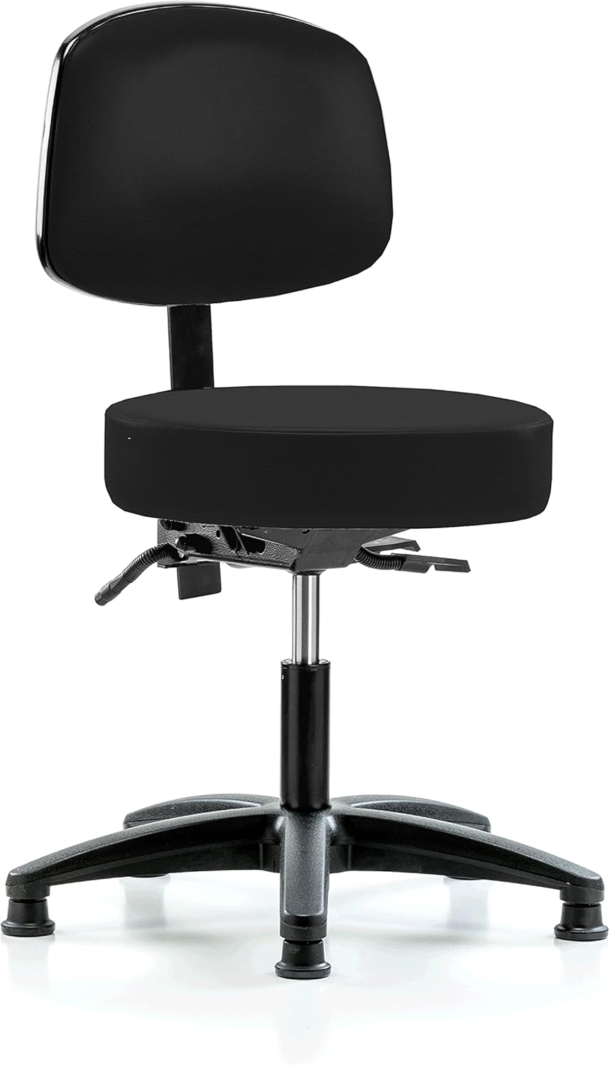 Adjustable Doctor's Stool with Back F346654