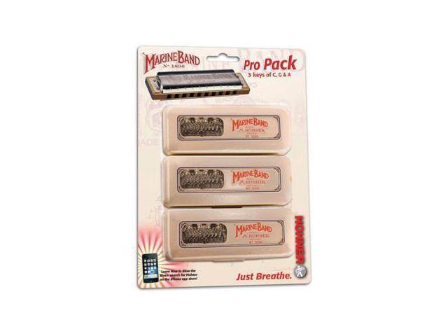 3-Pack Harmonica Keys C, G and A V962961
