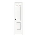 18 in. x 80 in. White Painted Right-Hand Molded Composite MDF Single Prehung Interior Door S6610