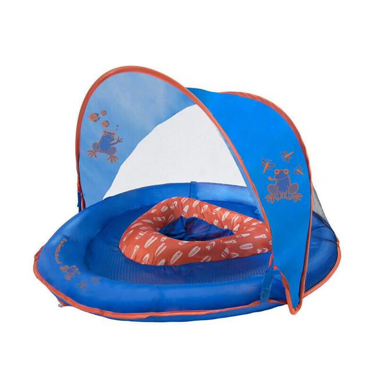 Pink & Blue Polyester Inflatable Baby Float D9340