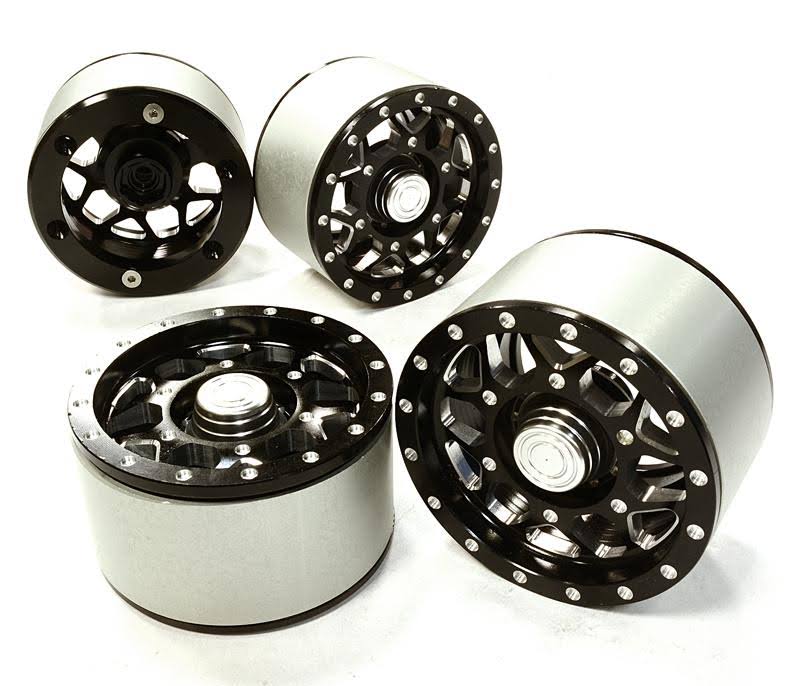 Alloy Beadlock Wheel (4) for Off-Road Crawler N794116