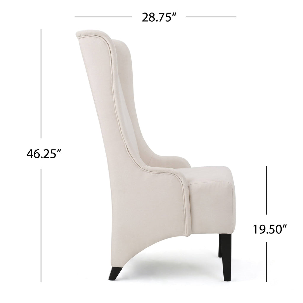 Teal Fabric Dining Chair U468263