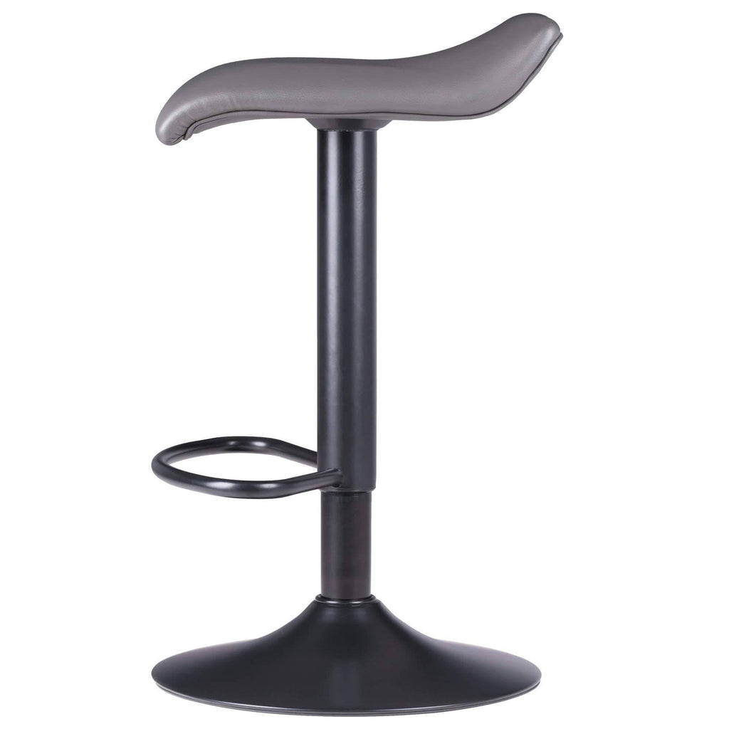 2 Piece Set Adjustable Stool - Black/Gray K406