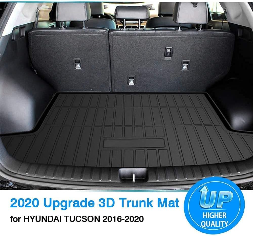 Premium Heavy Duty Cargo Mat Liner Trunk Liner Pack of 2 Z301