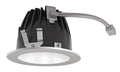 White Cone Silver Ring LED Trim V233715