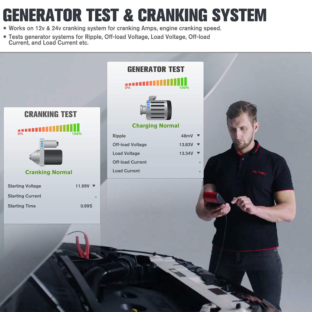 Autel Battery Tester MaxiBAS BT608 W485