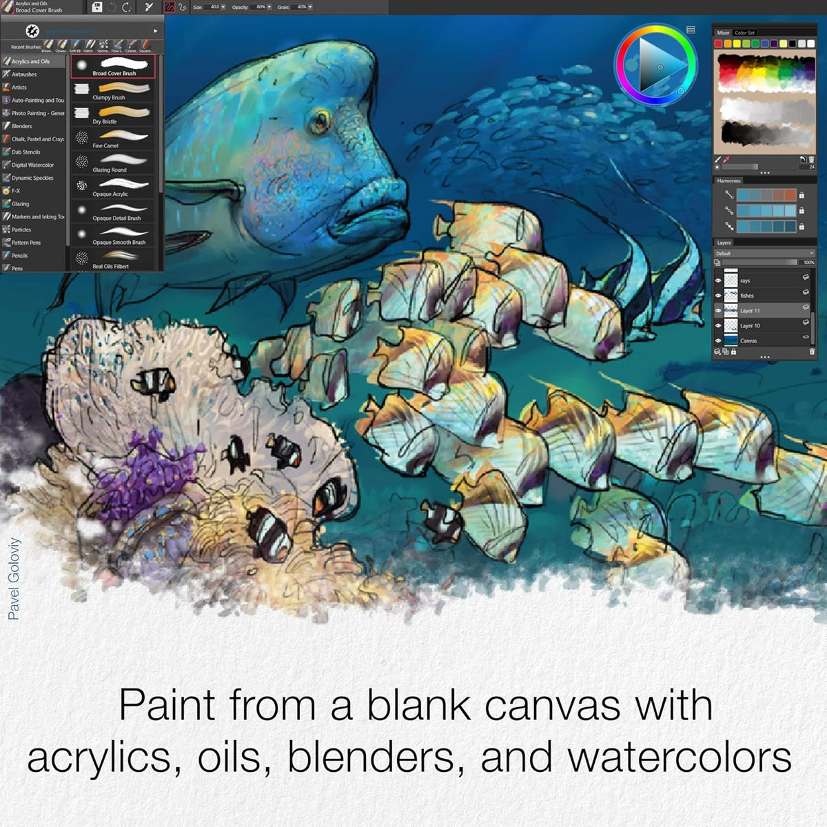 Professional Digital Painting Software V269