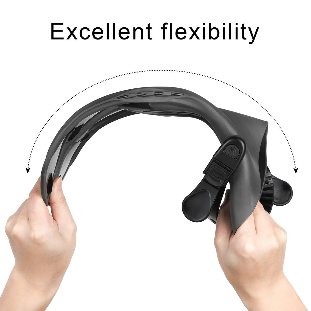 Adjustable Strap Diving Flippers with Mesh Bag I9704
