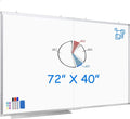 Large Magnetic Whiteboard 72 x 40 with Pen Tray R28747