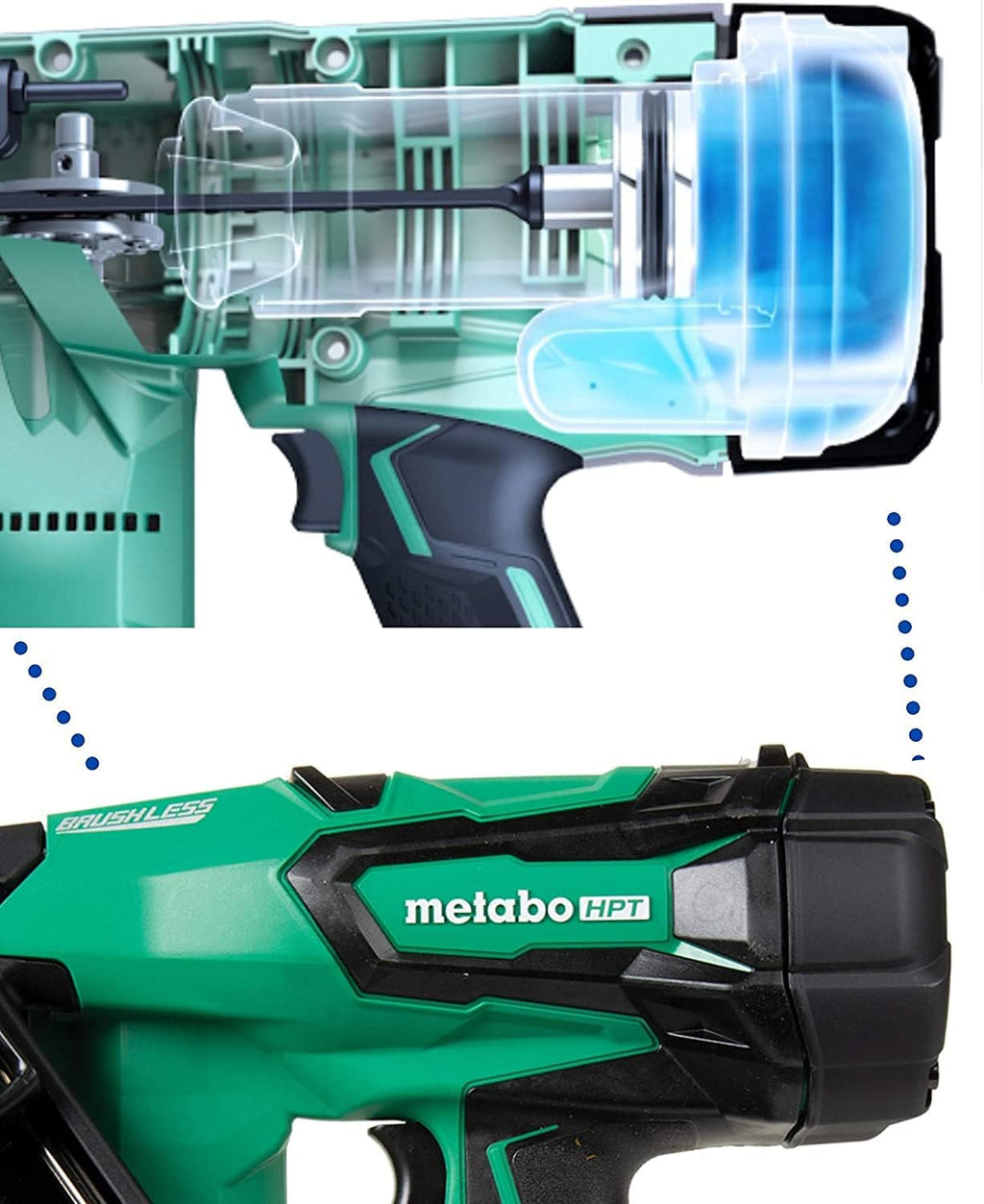 18V Brushless 15 Gauge Cordless Finish Nailer Kit G894966