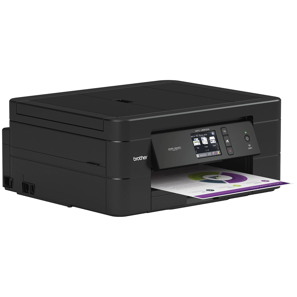 Black Wireless All-in-One Inkjet Printer V47629