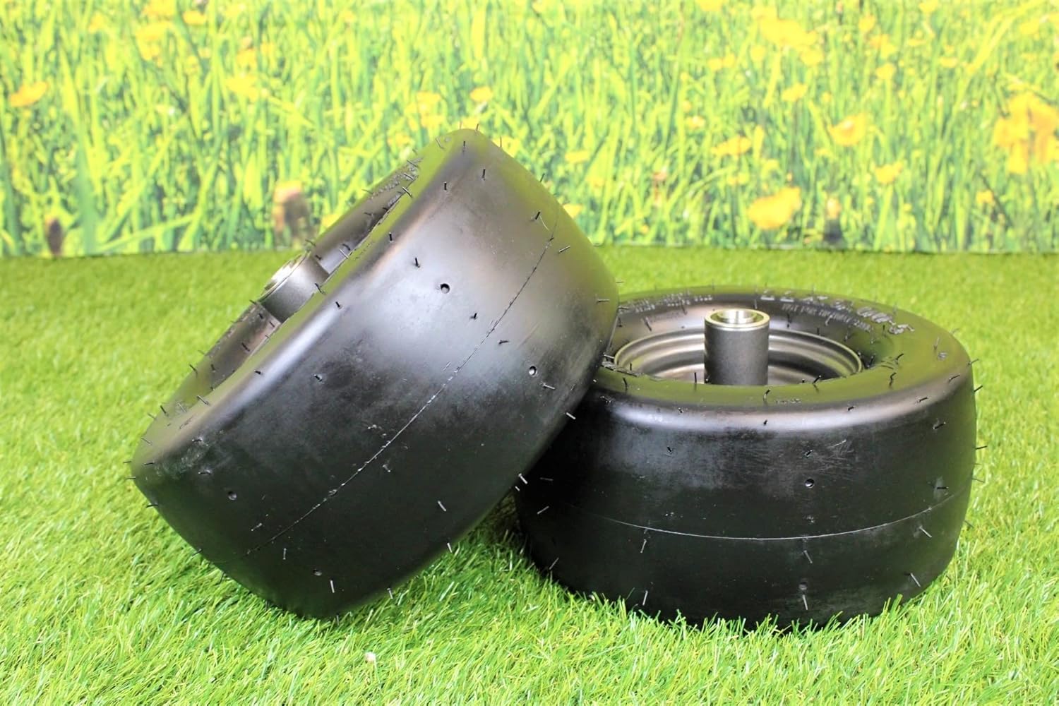 Set of 2 11x6.00-5 Tire Wheel Assy C484
