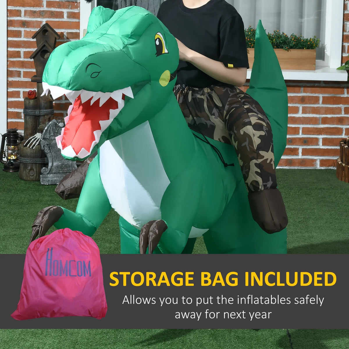 Halloween Inflatable Decoration with LED Lights O907