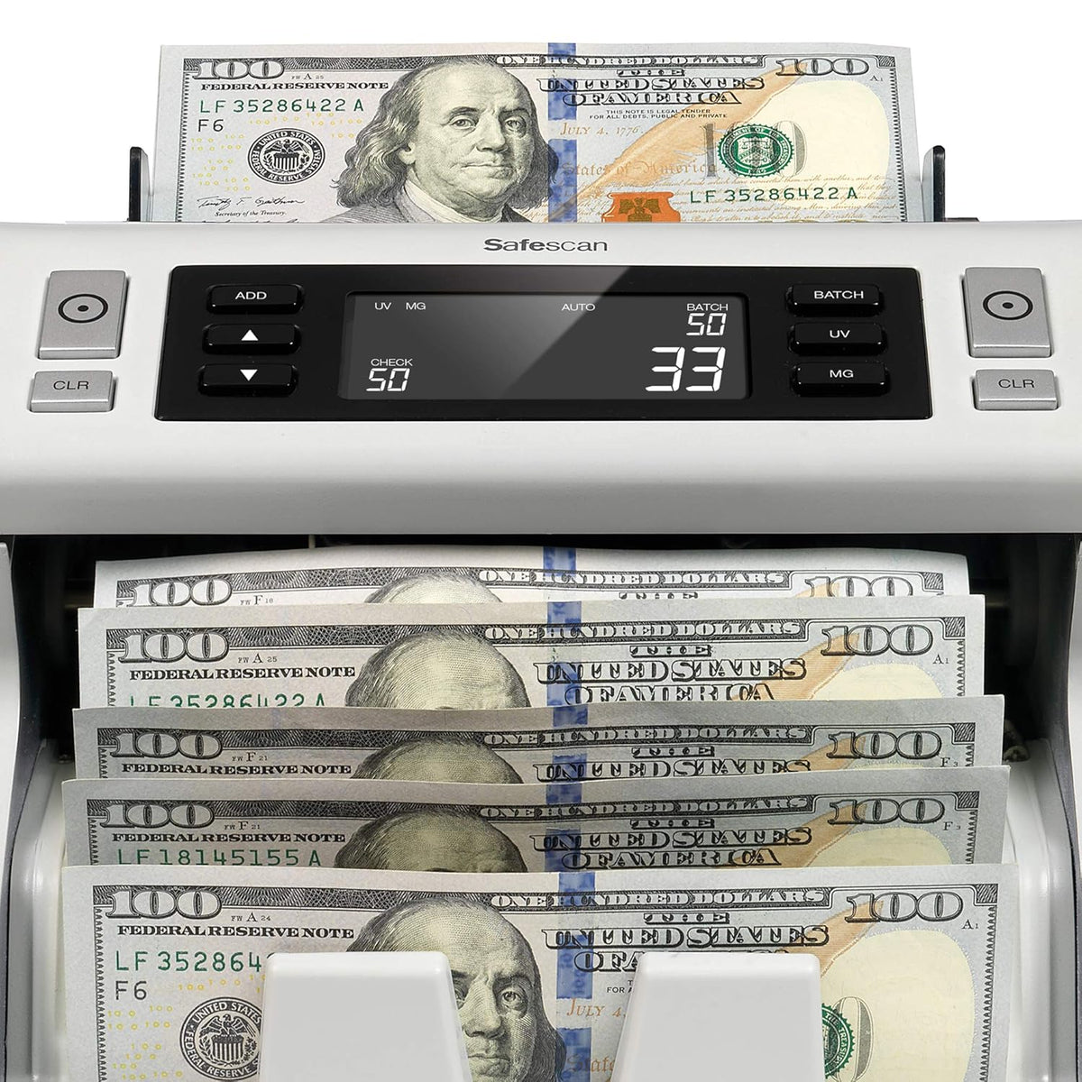 Bill Counter with 3-Point Counterfeit Detection F8171