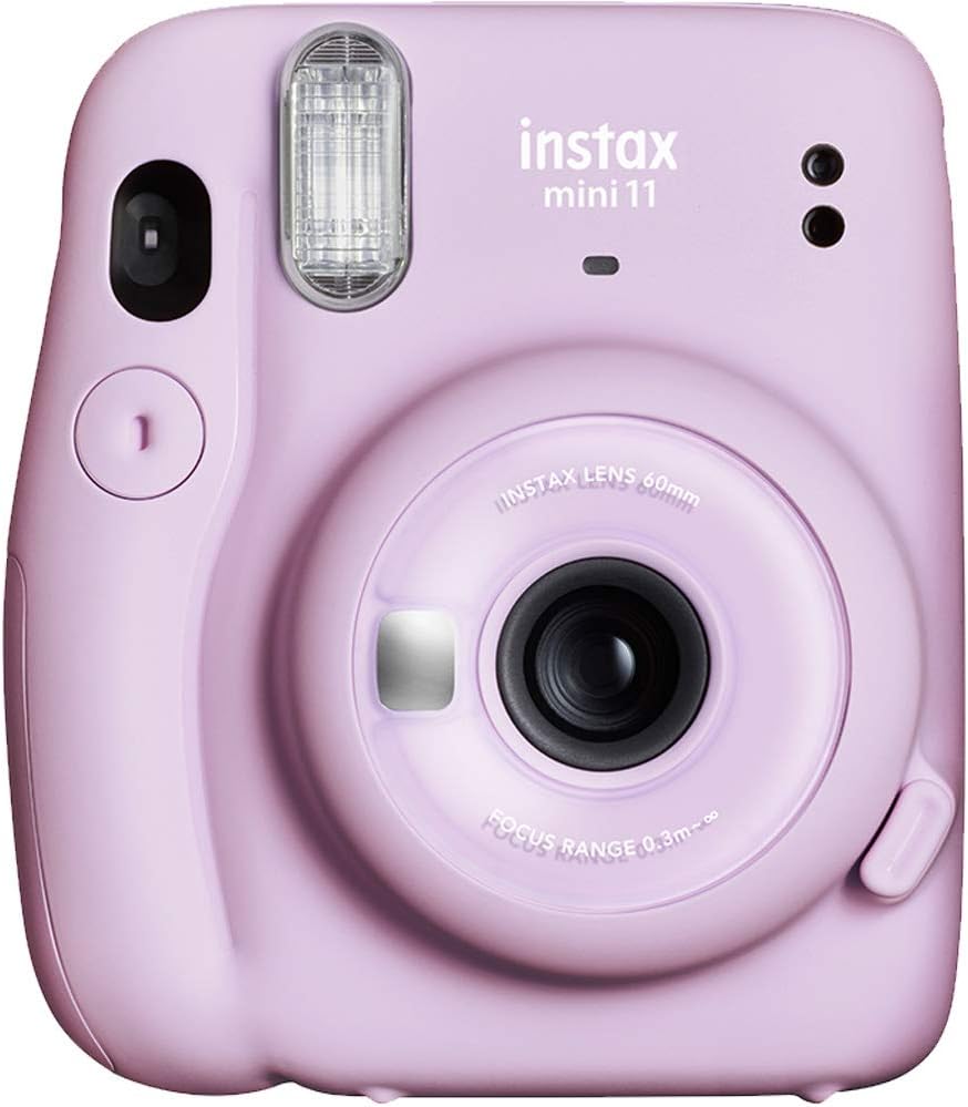 Instant Camera Bundle with Twin Pack Instant Film (60 Sheets) and Case J80443