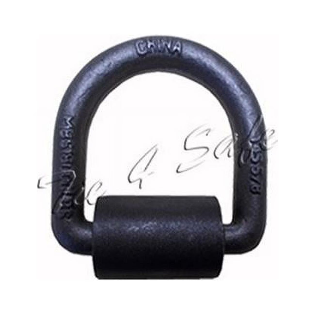 0.5 in. Weld On Lashing D-Ring with Cap - 2 Piece W11717