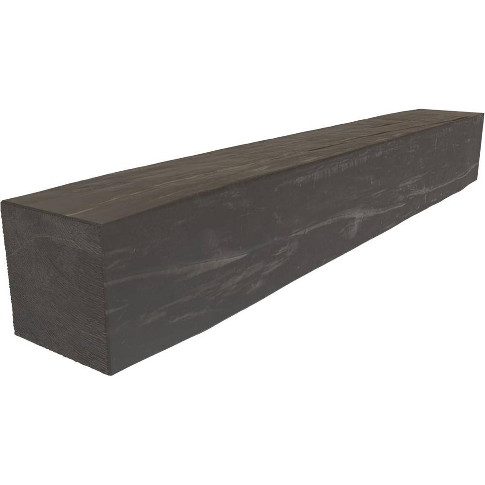 Aged Cedar Faux Wood Fireplace Mantel N21862