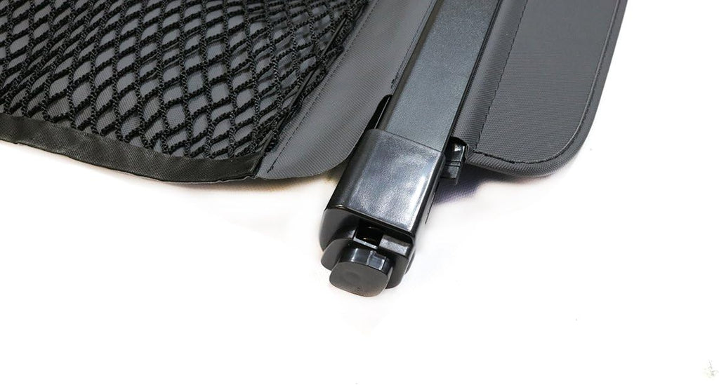 Retractable Cargo Cover Black O175