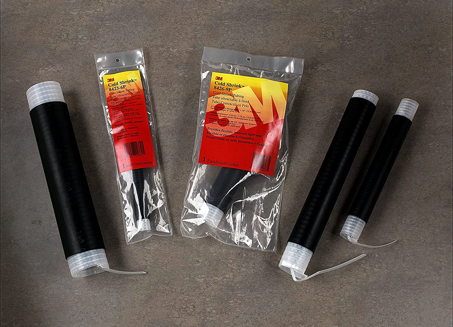 3m Cold Shrink Insulator, 11 in, Blk, PK10 P8987