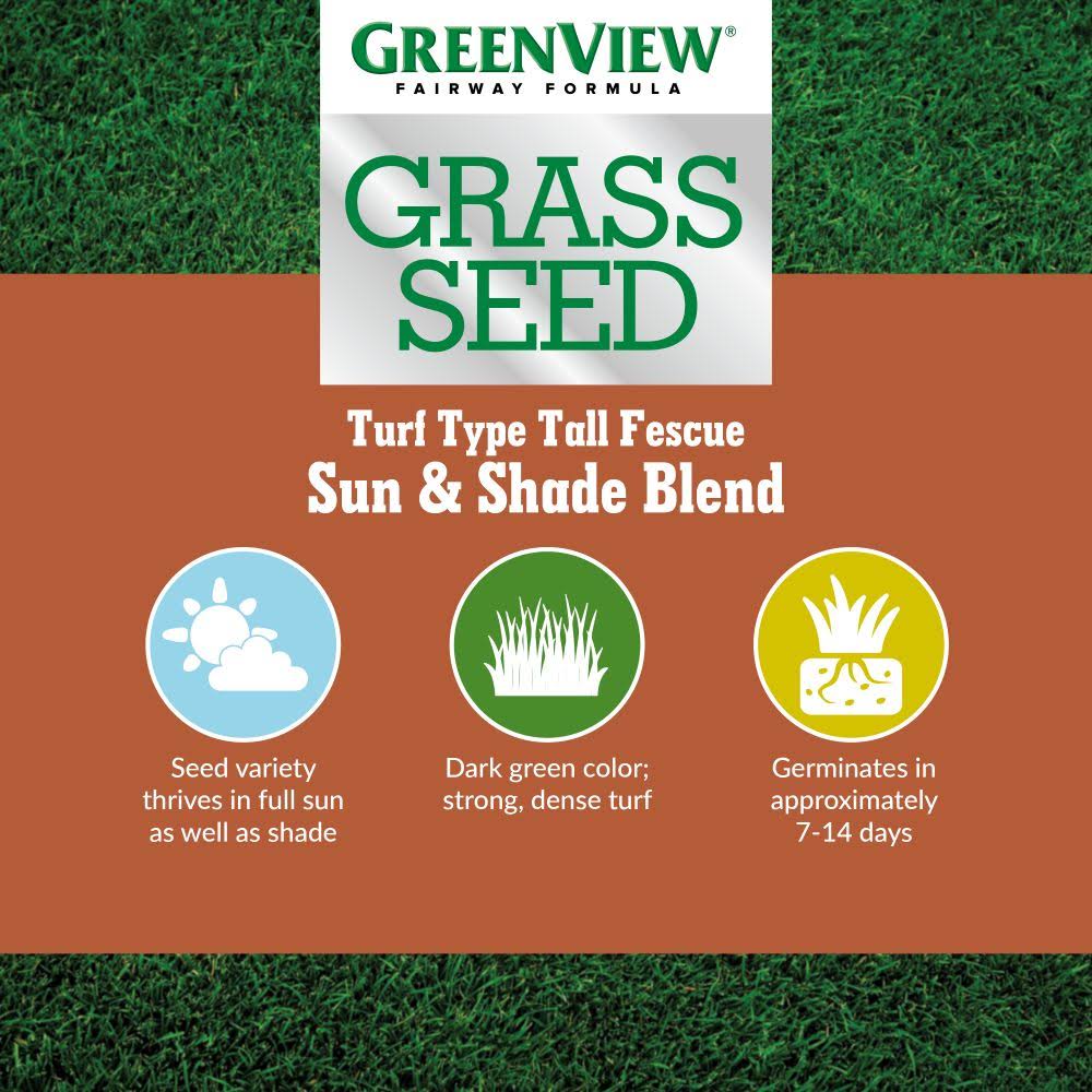 20 lb Turf Type Tall Fescue Grass Seed O774631