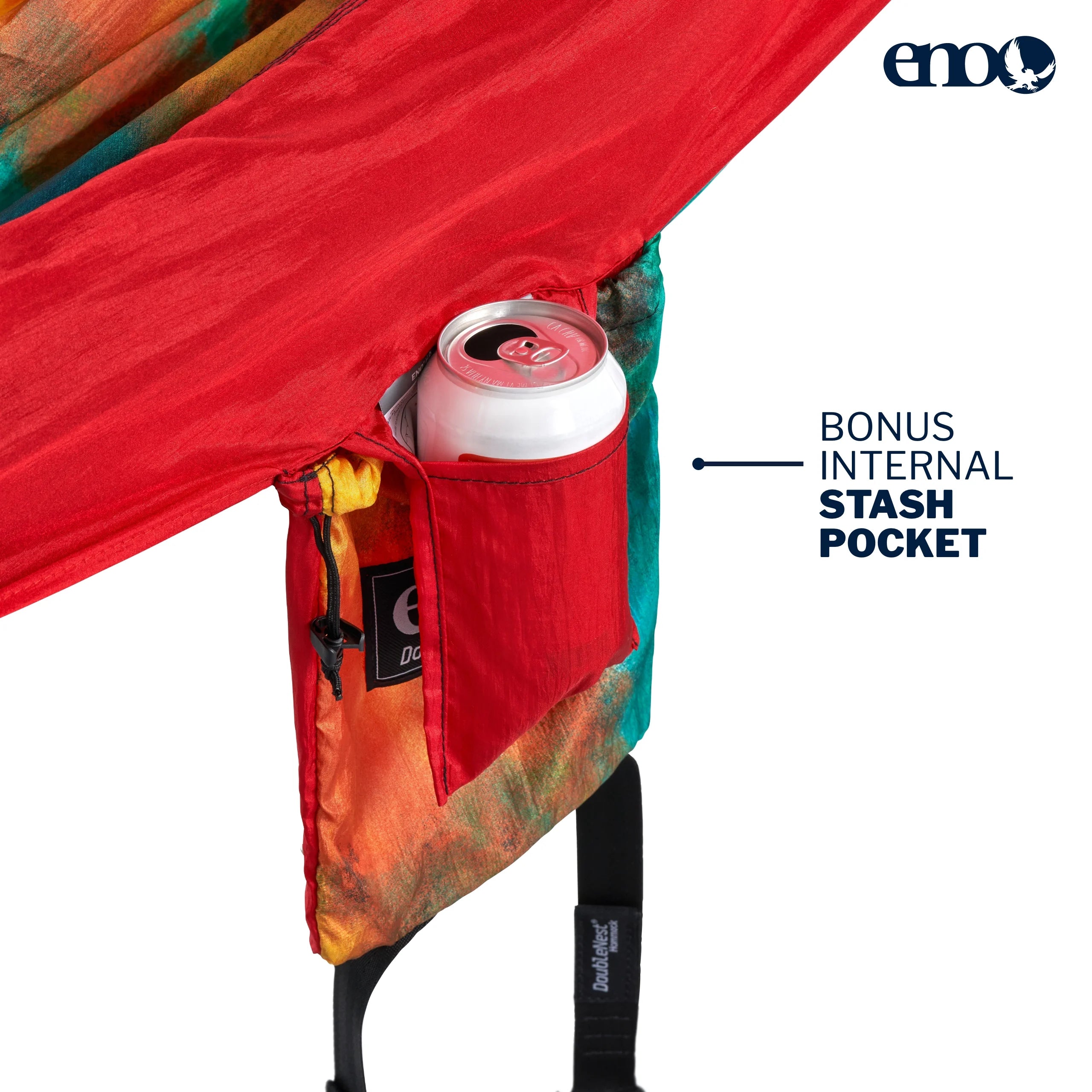 Tie Dye/Red DoubleNest Hammock V263851