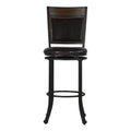 Swivel Bar Stool, Brown/Rustic Umber K588